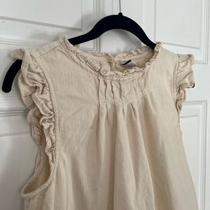 Old Navy womens tank with ruffles